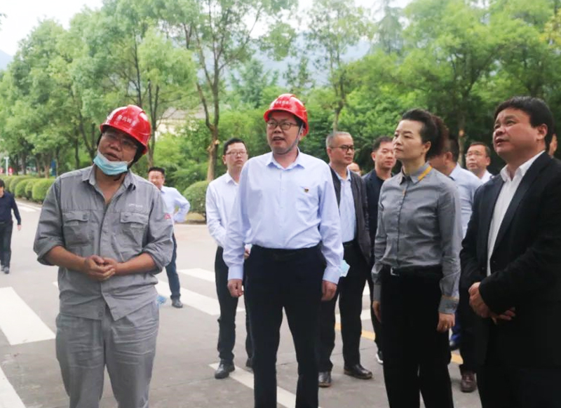 九江市政府黨組成員、副市長(zhǎng)容長(zhǎng)貴率隊(duì)赴贛北鎢業(yè)開(kāi)展安全生產(chǎn)檢查